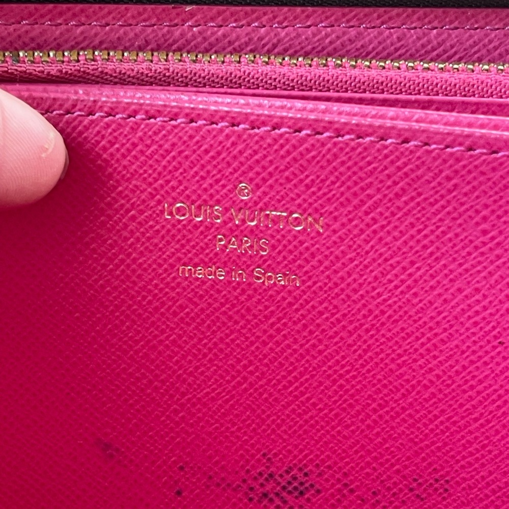 Authentic LOUIS VUITTON Monogram Printed Zippy Zip Around Long Wallet CA3178 - Picture 15 of 16
